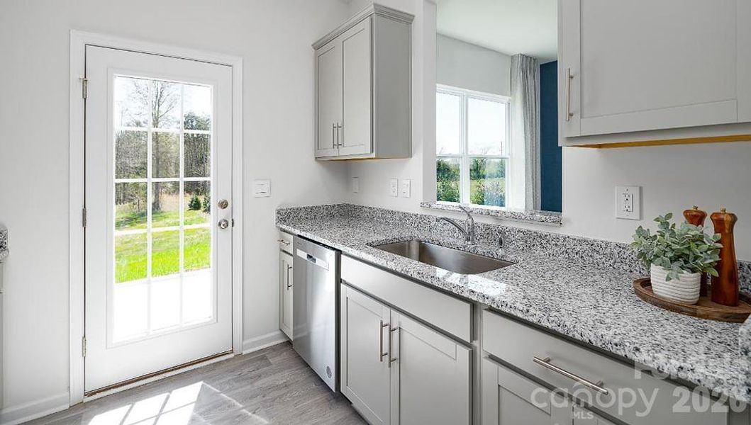 Furnished interior view inside a new home in Clark Creek Landing, Lincolnton (Image 11).