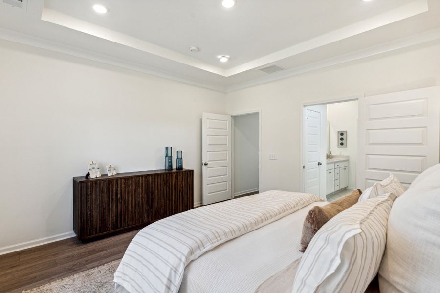 Furnished interior view inside a new home in Horizons at Summers Corner | 55+, Summerville (Image 8).