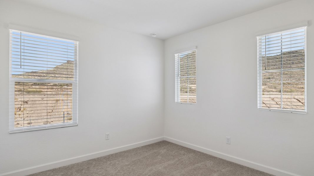 Spacious, unfurnished interior of a new home in The Buttes at Mystic, Peoria (Image 29). Spacious, unfurnished interior of a new home in The Buttes at Mystic, Peoria (Image 29).