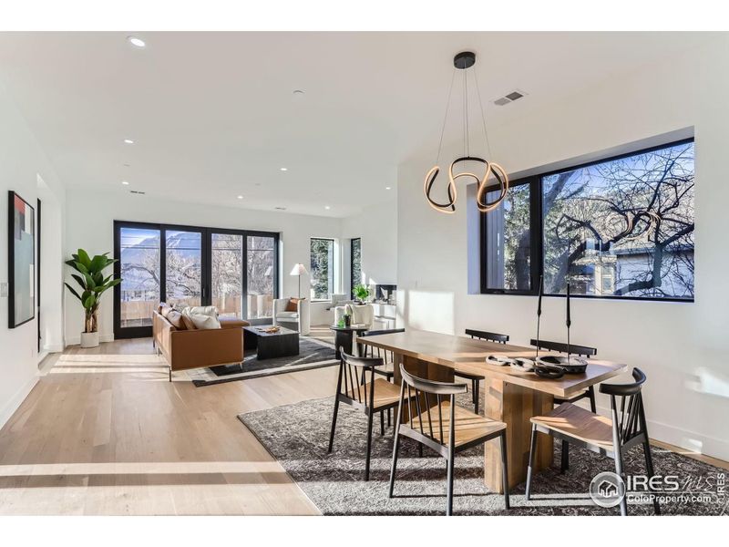 Furnished interior view inside a new home in , Boulder (Image 5).