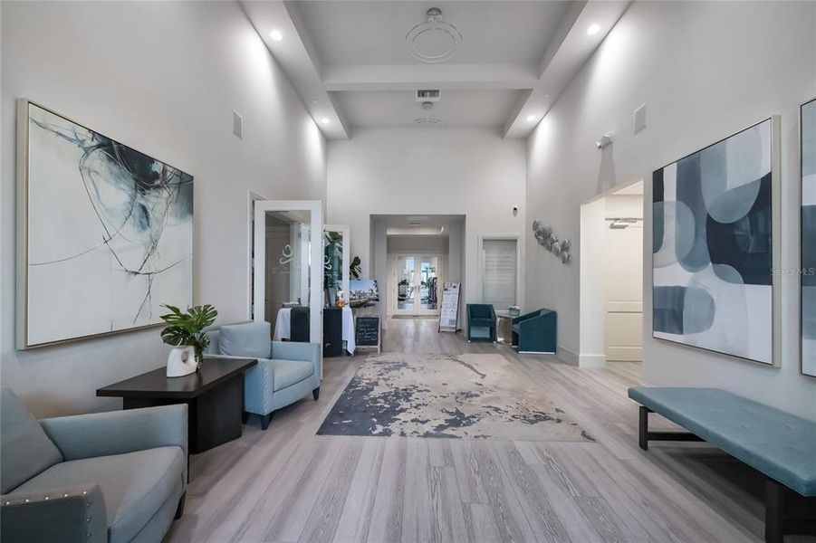 Furnished interior view inside a new home in , Punta Gorda (Image 25).