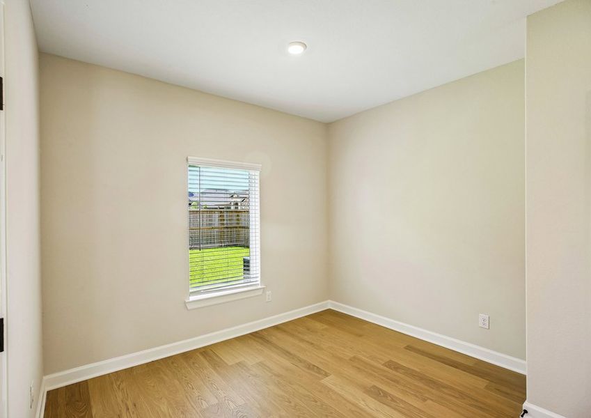 The dining room is located off the kitchen and has access to the covered outdoor living area. The dining room is located off the kitchen and has access to the covered outdoor living area.