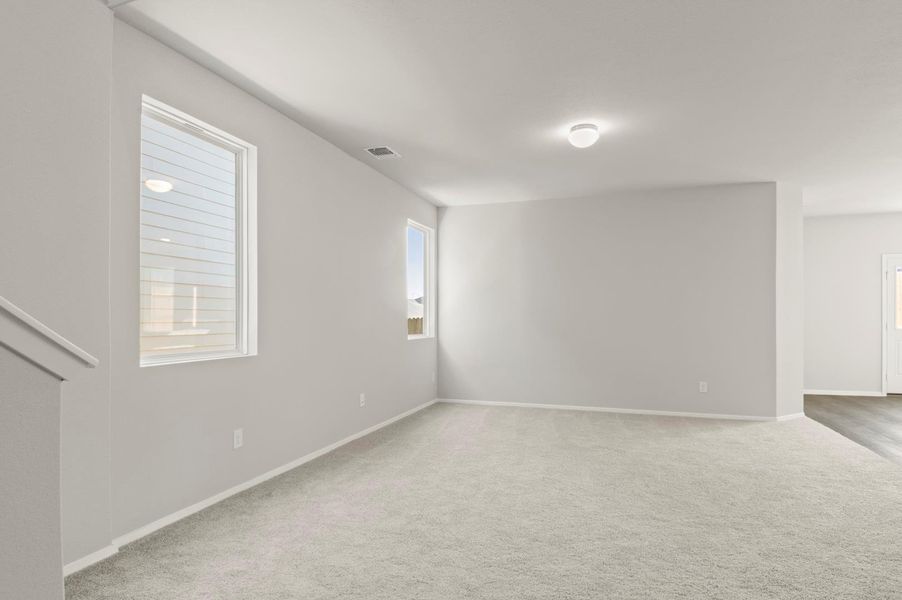 Spacious, unfurnished interior of a new home in Edgebrooke, Pflugerville (Image 23). Spacious, unfurnished interior of a new home in Edgebrooke, Pflugerville (Image 23).