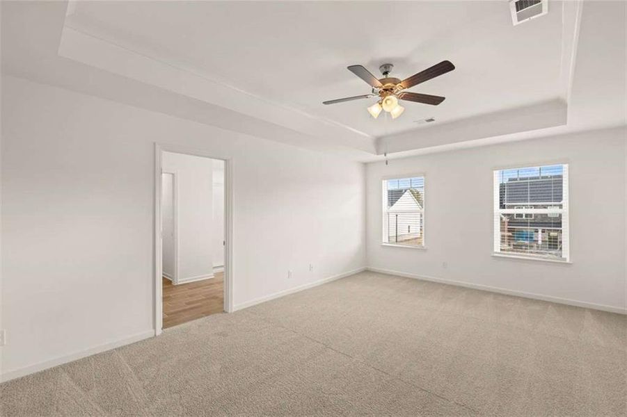 Spacious, unfurnished interior of a new home in Independence, Loganville (Image 14). Spacious, unfurnished interior of a new home in Independence, Loganville (Image 14).