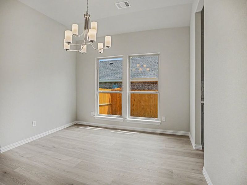 Spacious, unfurnished interior of a new home in Cole Crossing Estates, DeSoto (Image 15). Spacious, unfurnished interior of a new home in Cole Crossing Estates, DeSoto (Image 15).