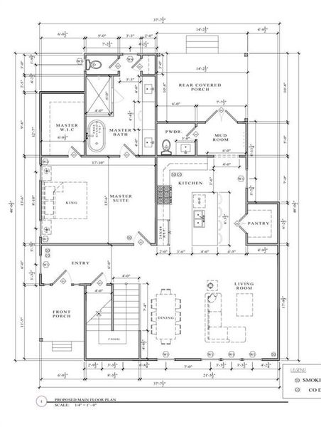 2D floor plan layout of this home in , Atlanta, GA (Image 5).
