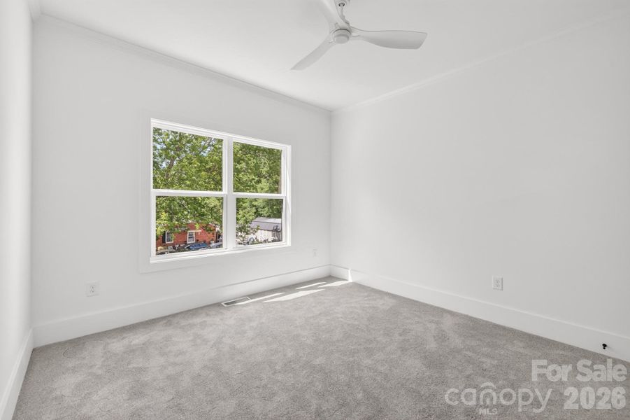 secondary bedroom on upper level