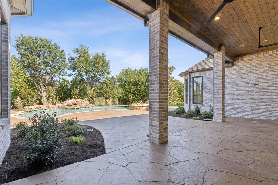 Exterior details and patio area of a home in , Fairview (Image 3). Exterior details and patio area of a home in , Fairview (Image 3).