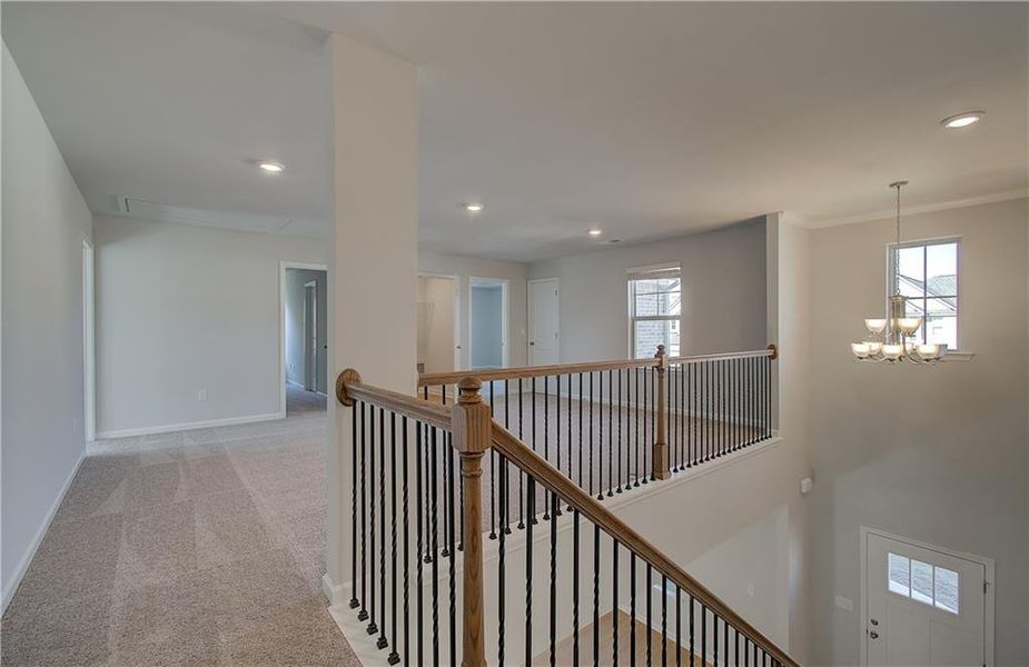 Spacious, unfurnished interior of a new home in Adagio, Dacula (Image 22).