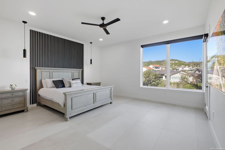 Furnished interior view inside a new home in , San Antonio (Image 36).