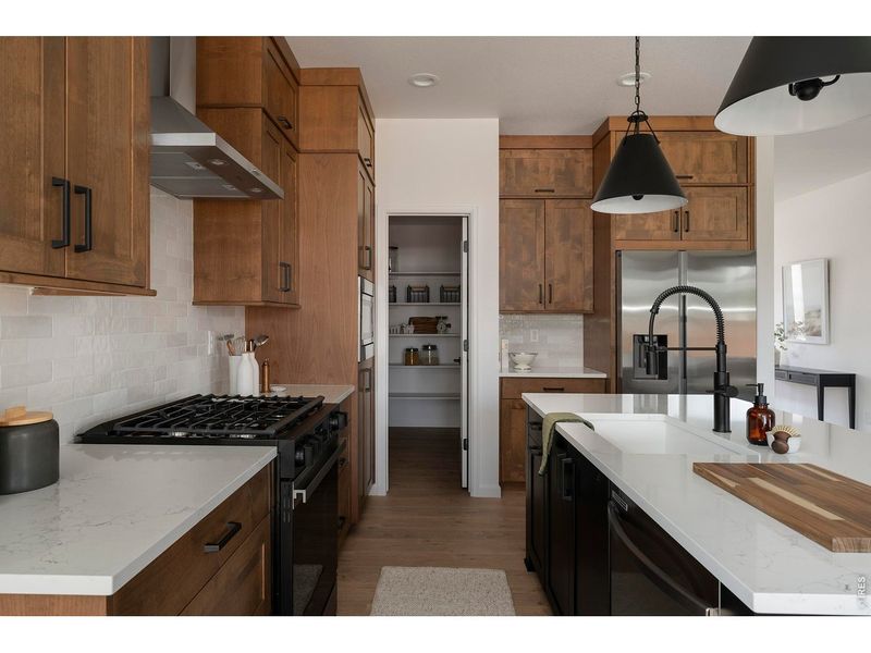 Furnished interior view inside a new home in , Milliken (Image 8).