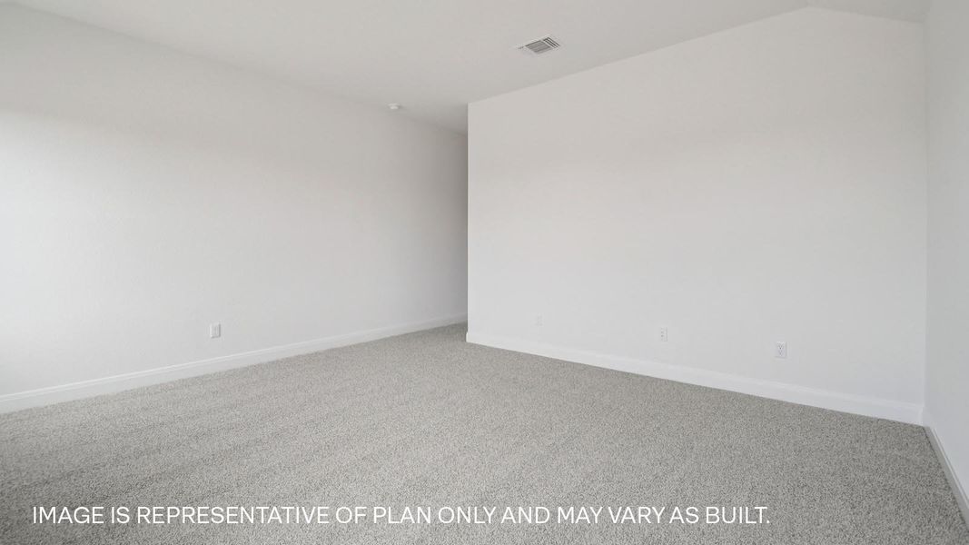 Representative unfurnished interior of a home built from the The Westley by D.R. Horton in Railhead, Cedar Creek (Image 30).