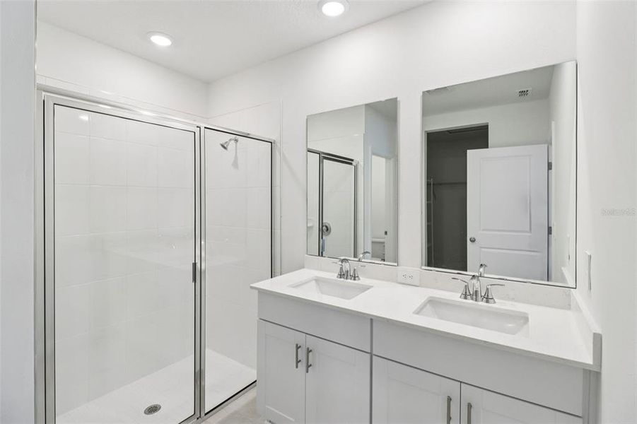 Furnished interior view inside a new home in Ridgehaven - Villas, Ormond Beach (Image 12).