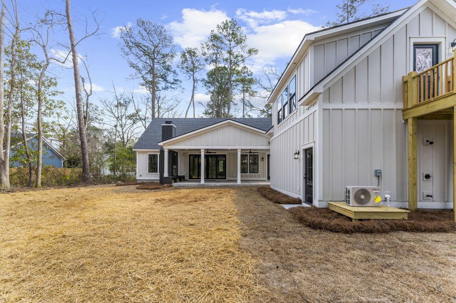 Exterior details and patio area of a home in , Summerville (Image 4).