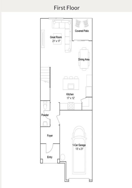 2D floor plan layout of this home in , Lake Worth, FL (Image 6).