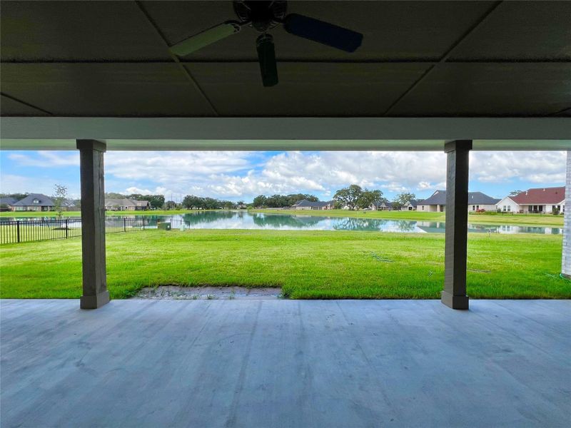 Exterior details and patio area of a home in , Angleton (Image 20).