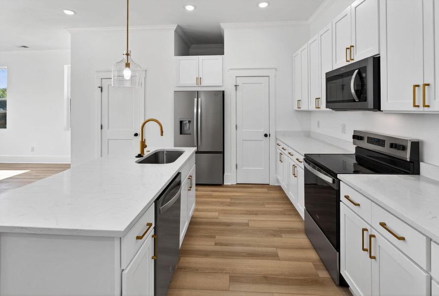 Furnished interior view inside a new home in , Summerville (Image 5).