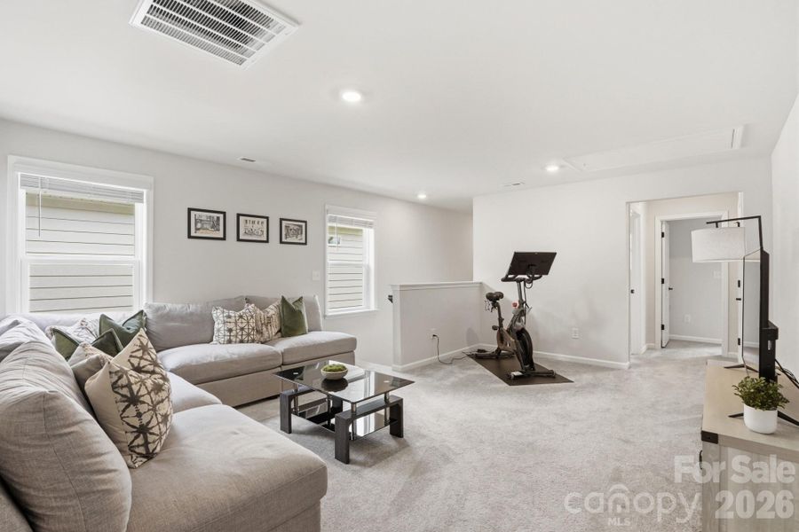 Furnished interior view inside a new home in , Charlotte (Image 15).