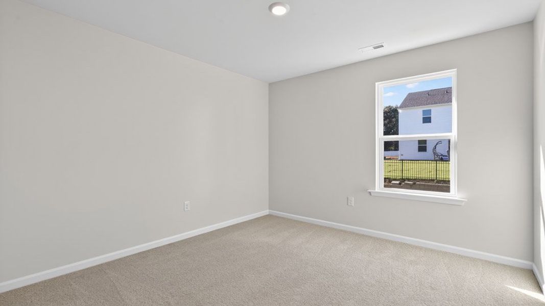 Spacious, unfurnished interior of a new home in Swift Creek Farm, Clayton (Image 24). Spacious, unfurnished interior of a new home in Swift Creek Farm, Clayton (Image 24).