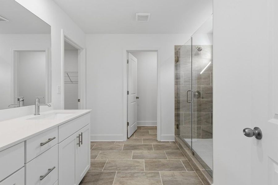 Furnished interior view inside a new home in Wellington Estates, Madison (Image 9). Furnished interior view inside a new home in Wellington Estates, Madison (Image 9).