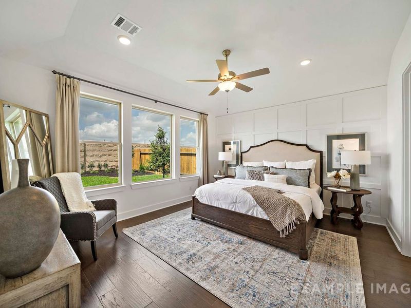 Representative furnished interior of a home built from the The Philip A with 3-Car Garage by Davidson Homes LLC in Lago Mar, Texas City (Image 11).