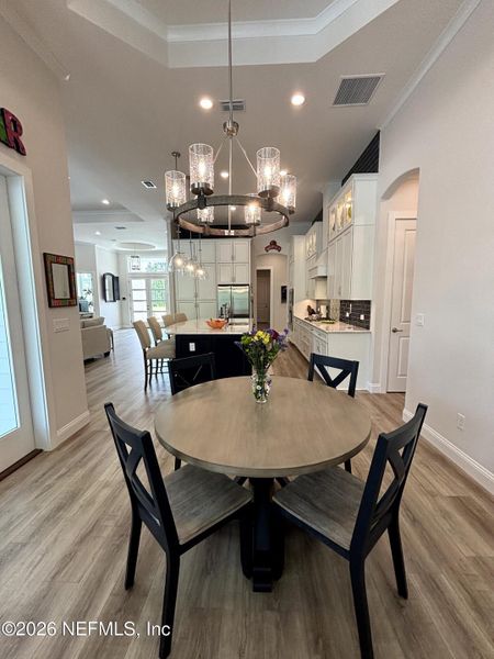 Furnished interior view inside a new home in Nocatee, Ponte Vedra (Image 8).