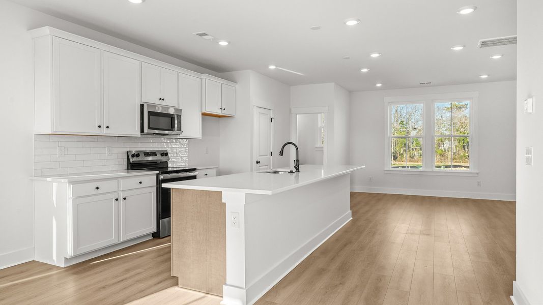 Furnished interior view inside a new home in Seabreeze Crossing, Little River (Image 6).