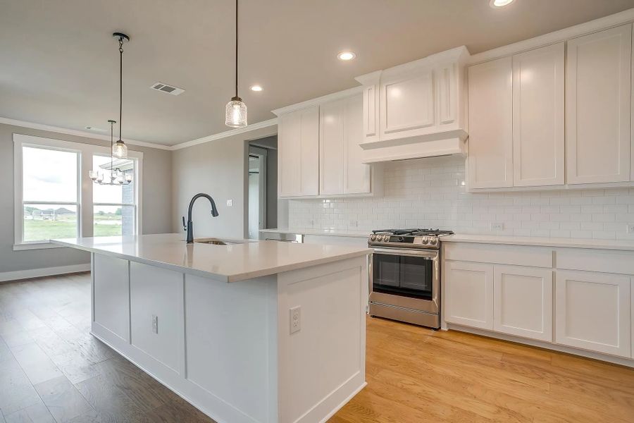 Representative furnished interior of a home built from the The Macy by Elmwood Custom Homes in Matthews Farm, Venus (Image 16). Representative furnished interior of a home built from the The Macy by Elmwood Custom Homes in Matthews Farm, Venus (Image 16).