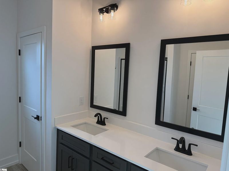 Furnished interior view inside a new home in Hidden Lake Estates, Greenville (Image 6).