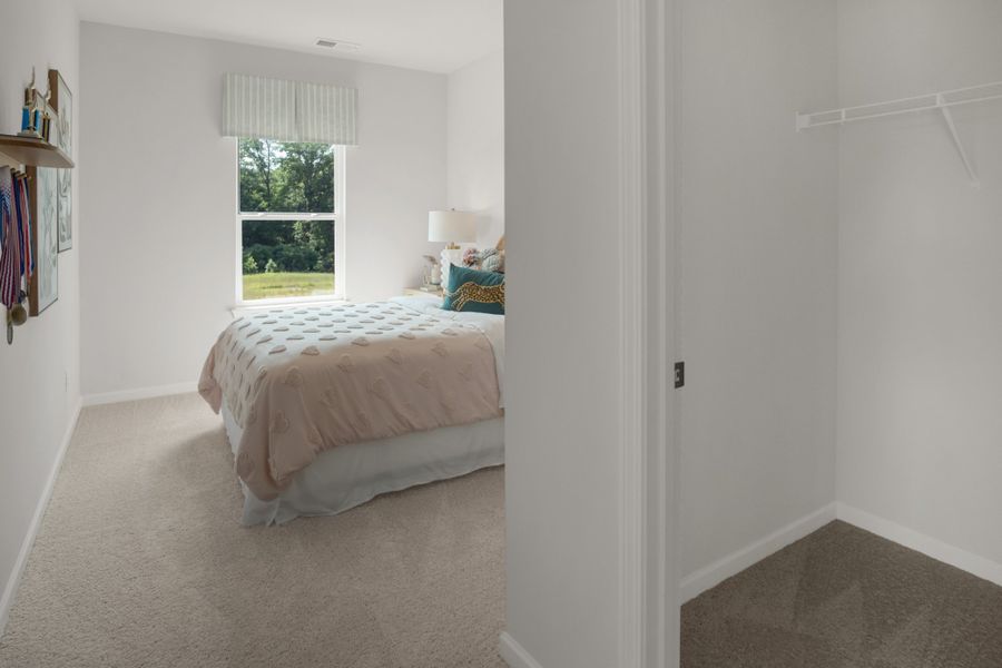 Furnished interior view inside a new home in The Oaks, Clarksville (Image 33).