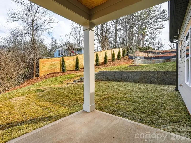 Exterior details and patio area of a home in , Weaverville (Image 4).