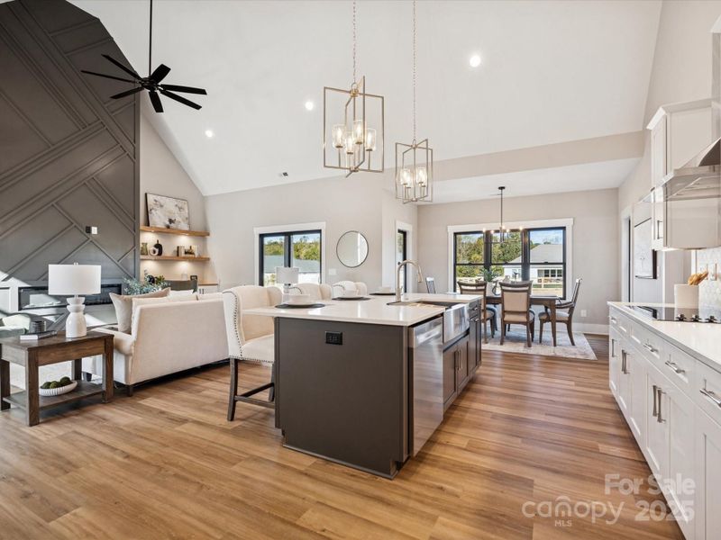 Furnished interior view inside a new home in , Salisbury (Image 33).