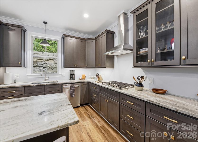 Furnished interior view inside a new home in , Waynesville (Image 6).