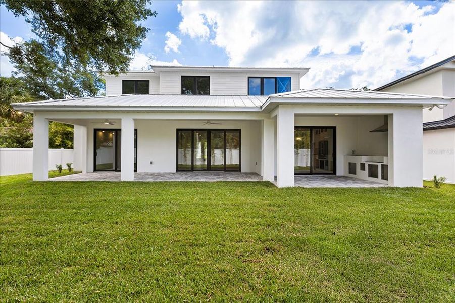 Exterior details and patio area of a home in , Winter Park (Image 30).