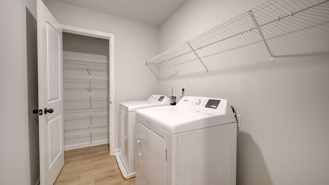 Furnished interior view inside a new home in Avery Landing, McDonough (Image 9).