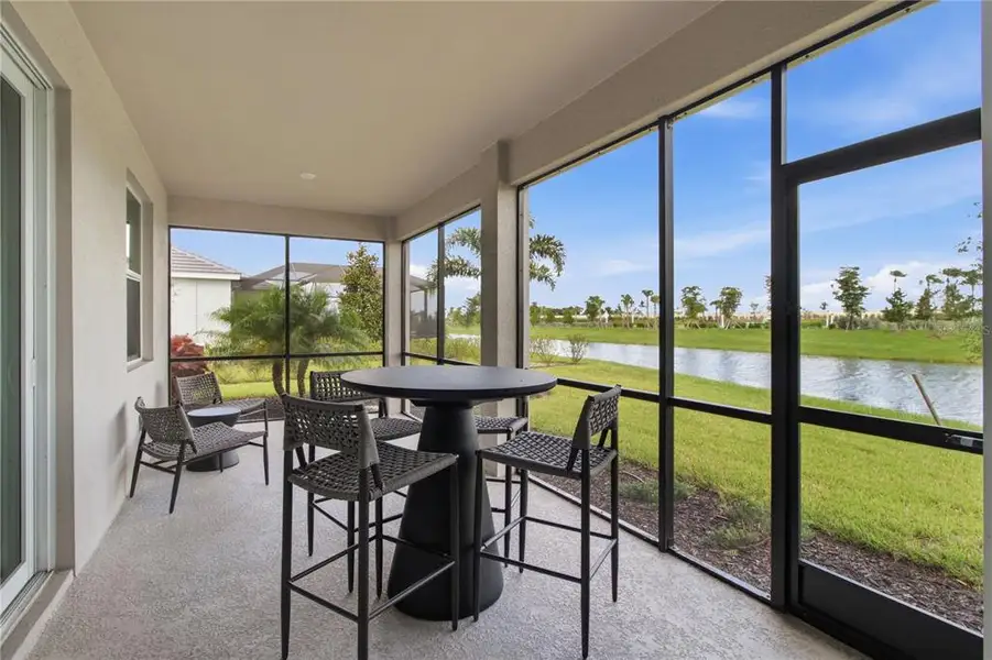 Exterior details and patio area of a home in , Lakewood Ranch (Image 23).