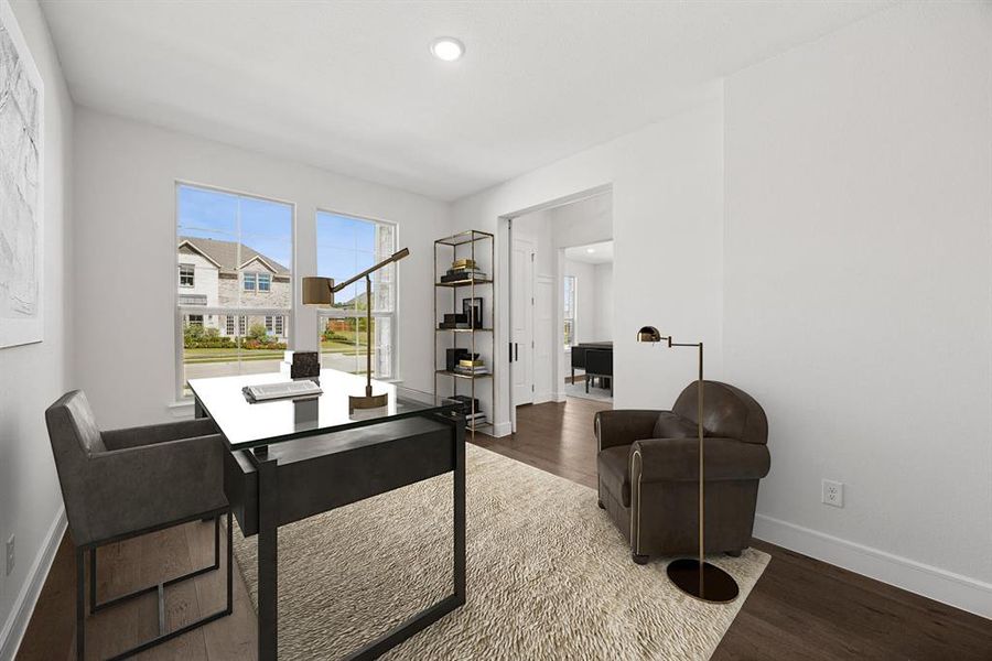 Furnished interior view inside a new home in Lincoln Pointe, Van Alstyne (Image 13). Furnished interior view inside a new home in Lincoln Pointe, Van Alstyne (Image 13).