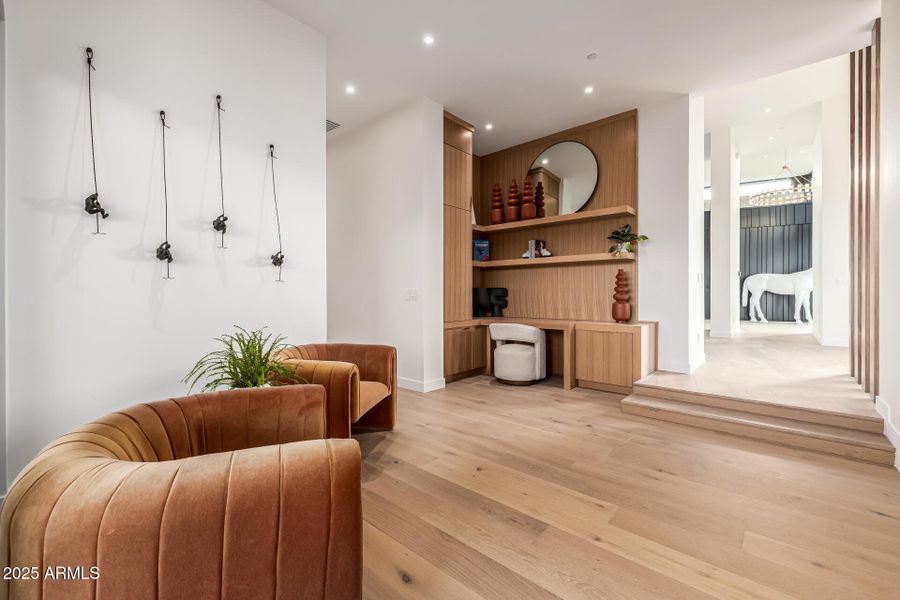 den with private patio