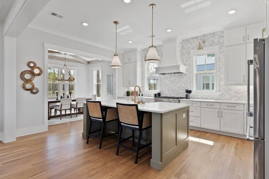 Furnished interior view inside a new home in , Mount Pleasant (Image 13).