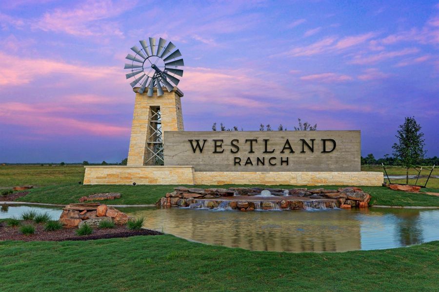 Westland Ranch is a brand new community featuring a resort style pool, splash pad, pickle ball courts, baseball field, playground, hiking trails and so much more.