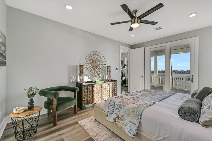 Furnished interior view inside a new home in , Galveston (Image 30). Furnished interior view inside a new home in , Galveston (Image 30).