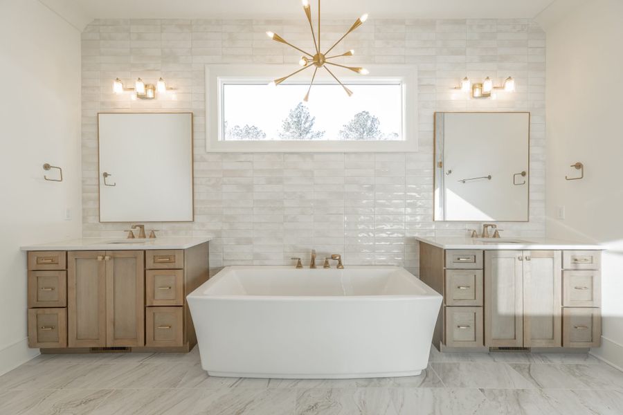 Representative furnished interior of a home built from the Summerbrook by Riverstone Construction, LLC in River Gorge Ranch, River Gorge Ranch (Image 17).