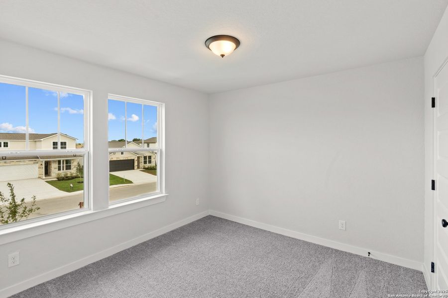 Spacious, unfurnished interior of a new home in August Fields, New Braunfels (Image 26). Spacious, unfurnished interior of a new home in August Fields, New Braunfels (Image 26).