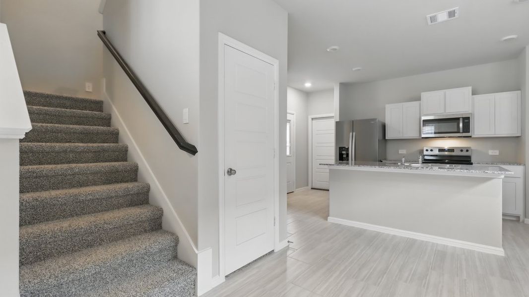 Furnished interior view inside a new home in Orchard Village, Fort Worth (Image 12).