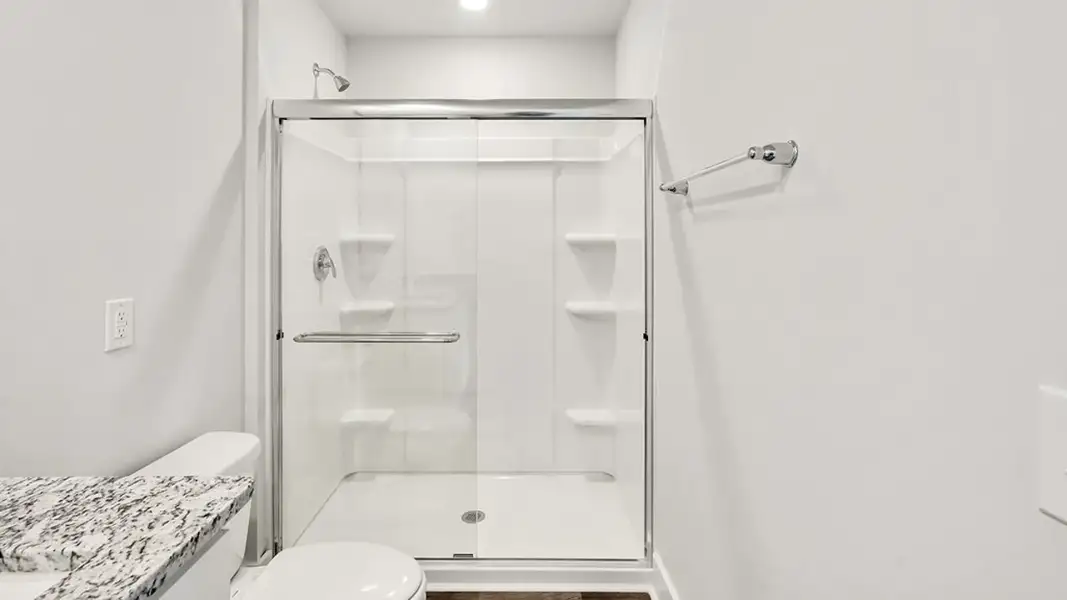 Furnished interior view inside a new home in The Cove at Indigo Preserve Townhomes, Leland (Image 6).