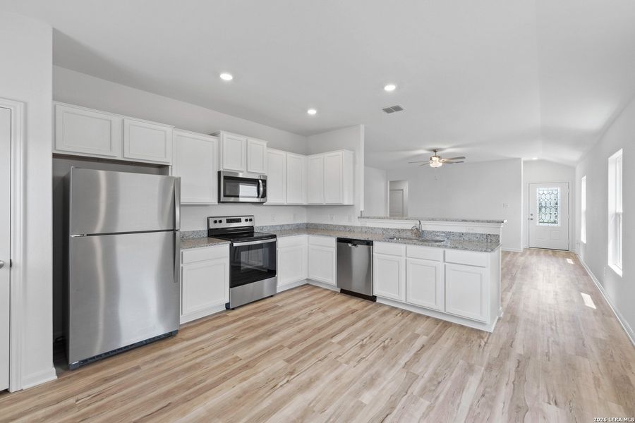 Furnished interior view inside a new home in , San Antonio (Image 5).