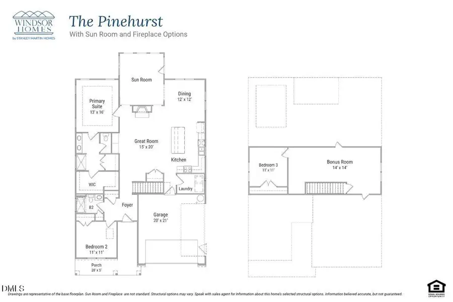 Pinehurst 3 with Sun Room and Fireplace Pinehurst 3 with Sun Room and Fireplace