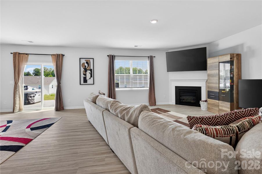 Furnished interior view inside a new home in Nolen Farm, Gastonia (Image 4).