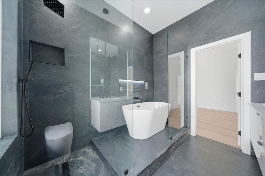 Furnished interior view inside a new home in , Houston (Image 5).