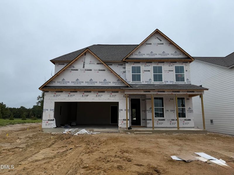 In-progress construction of a new home in Wendell Ridge, Wendell, NC (Image 21).